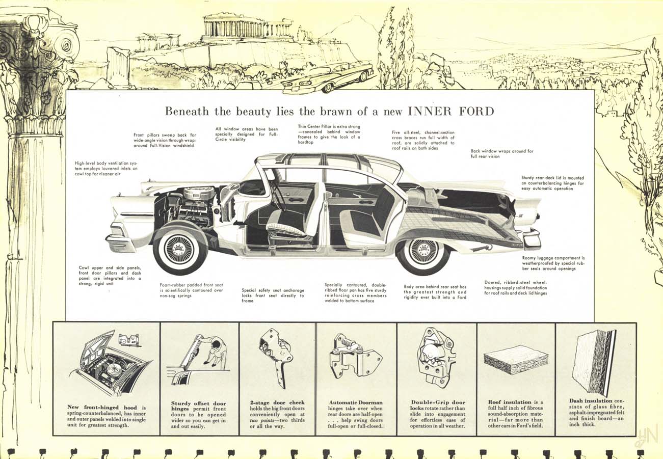 1958 Ford Fairlane Brochure Page 17
